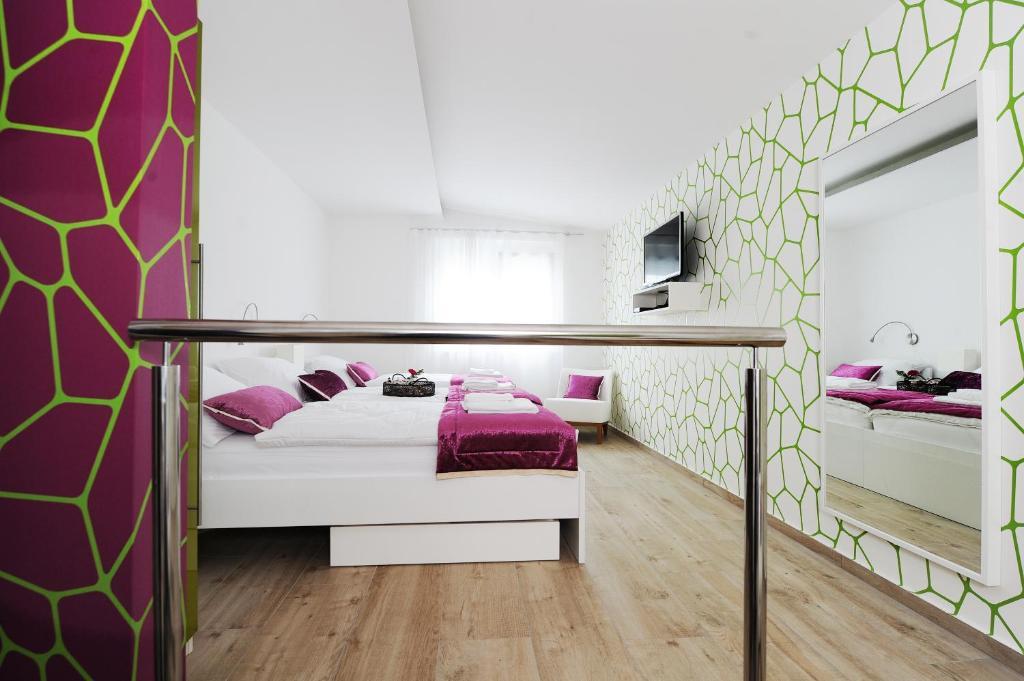 Garni Hotel Azur Ljubljana Kamer foto